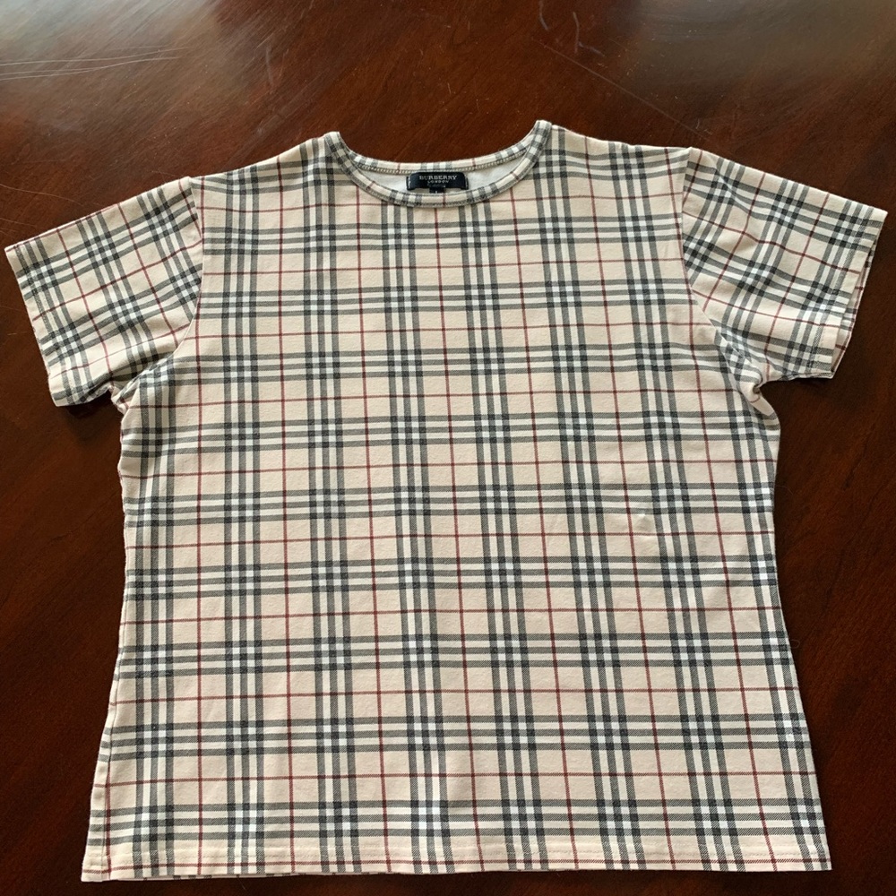 Burberry T-shirt in Nova Check pattern